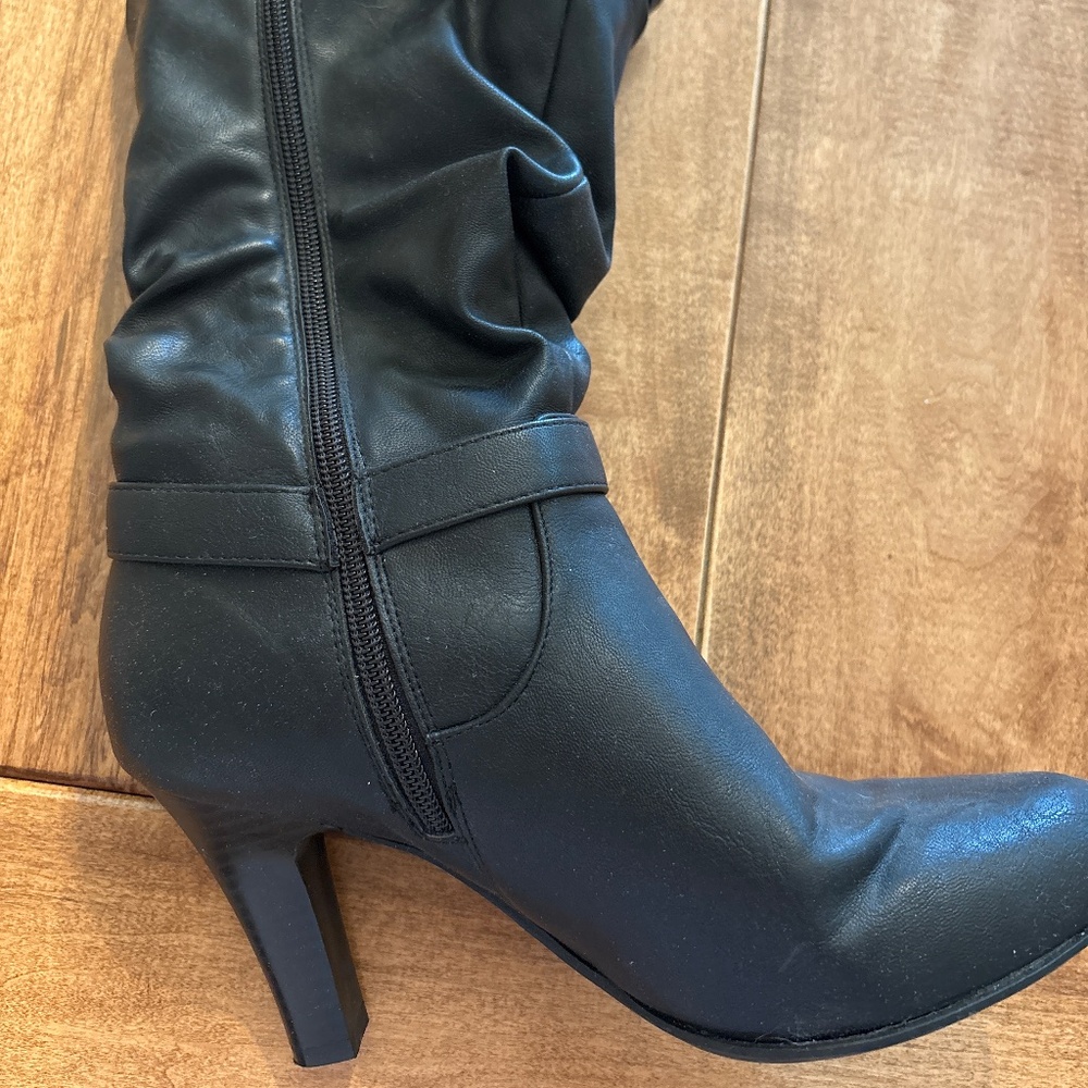 Black Heeled boots- Kohls